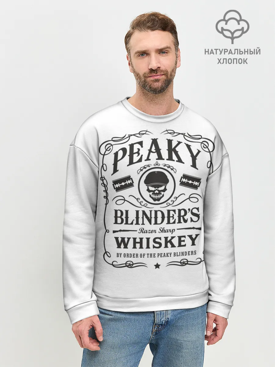 Мужской свитшот базовый / Острые Козырьки Whiskey