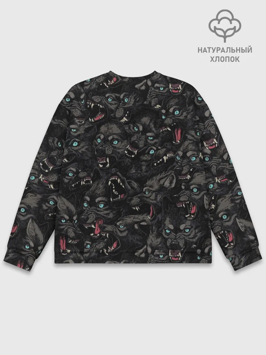 Мужской свитшот базовый / Волки | Wolwes