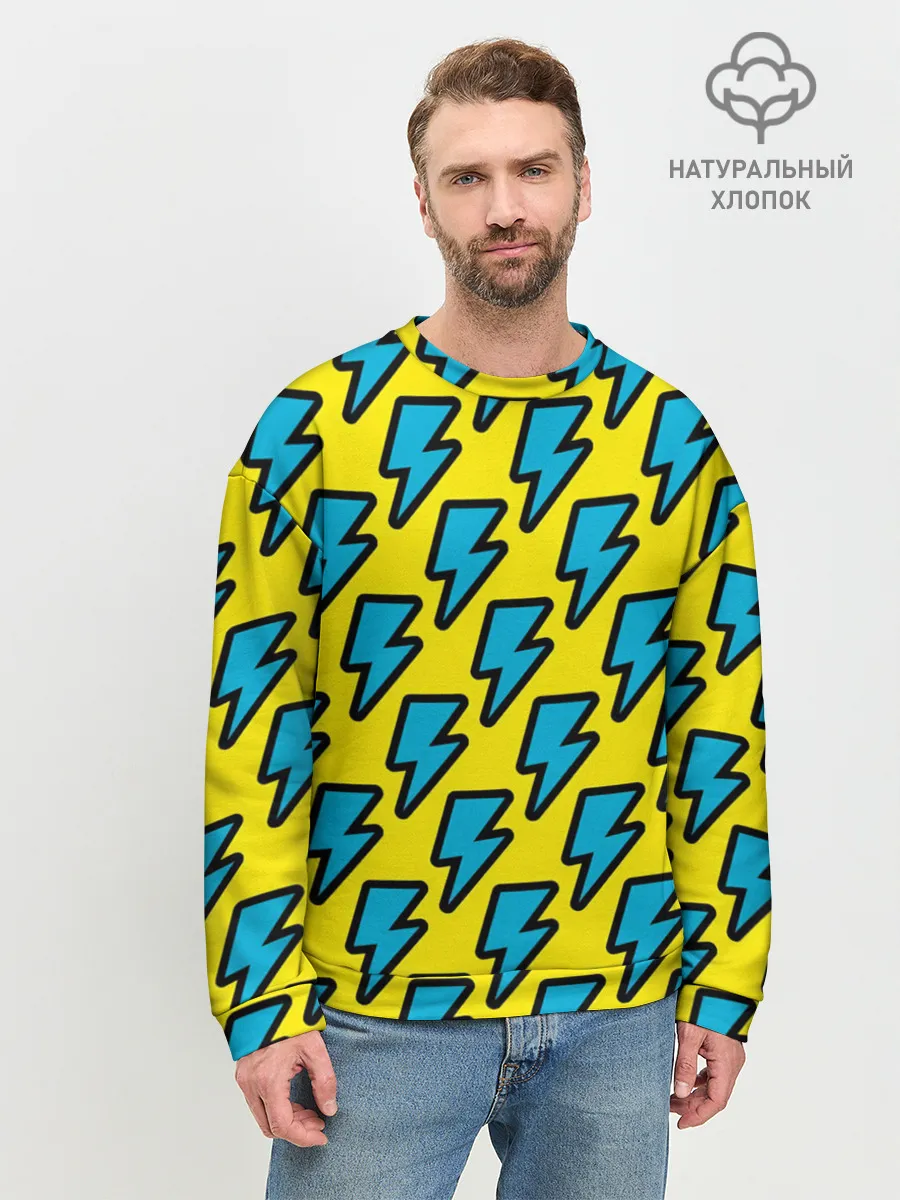 Мужской свитшот базовый / Молнии