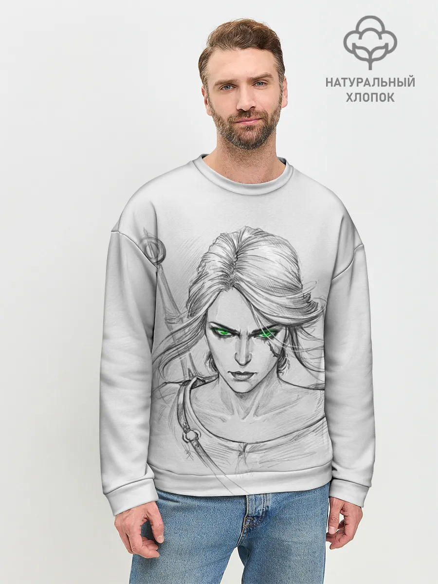 Мужской свитшот базовый / Цири