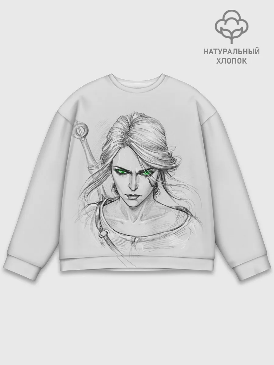 Мужской свитшот базовый / Цири