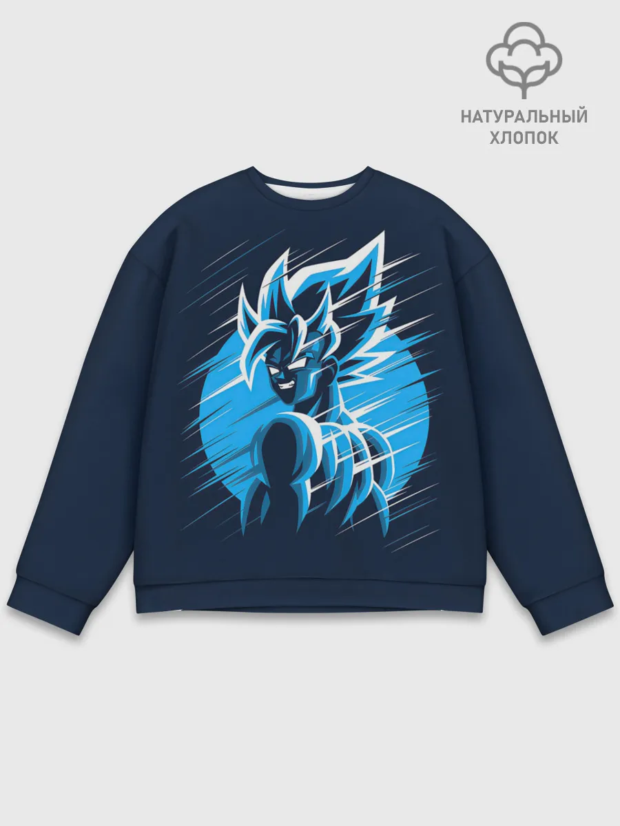 Мужской свитшот базовый / Dragon Ball Z Art
