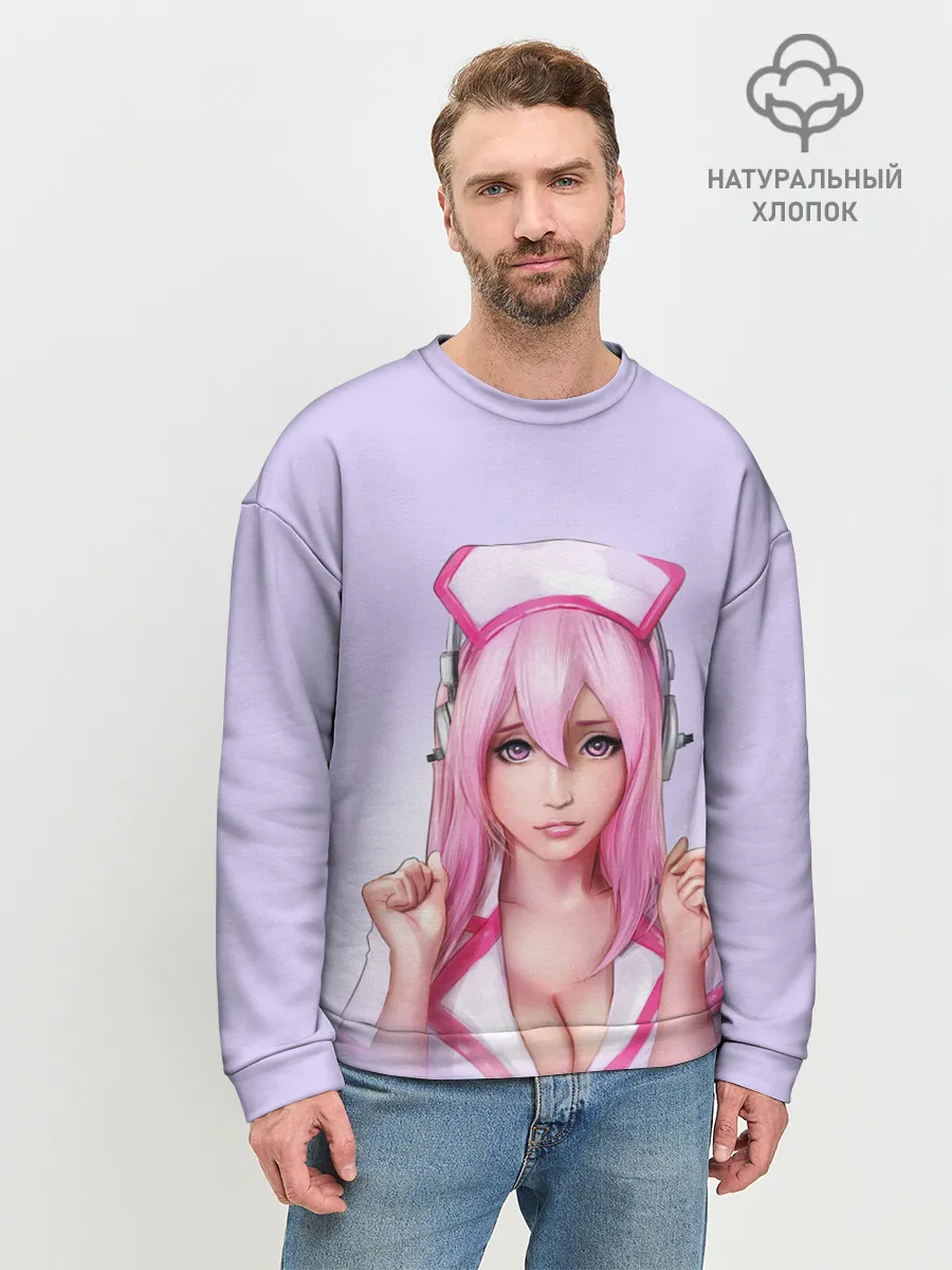 Мужской свитшот базовый / Медсестричка | Nurse