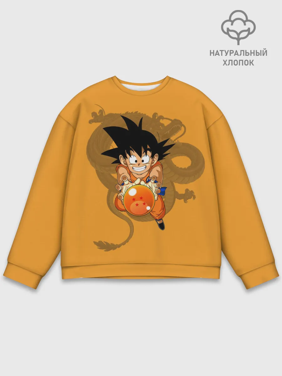 Мужской свитшот базовый / Kid Goku