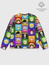 Мужской свитшот базовый / ONE PIECE / ВАН ПИС / ГЕРОИ