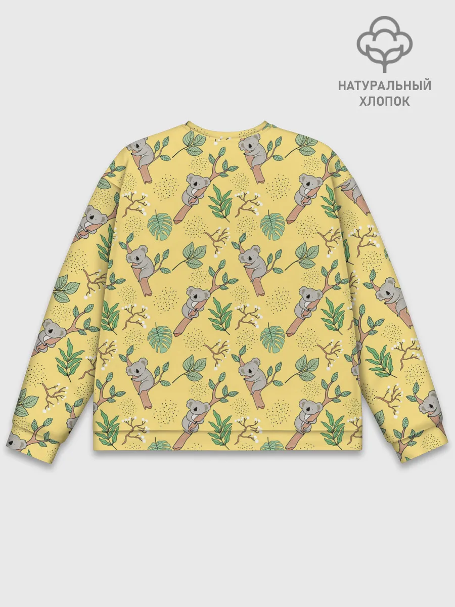 Мужской свитшот базовый / Sweet koalas