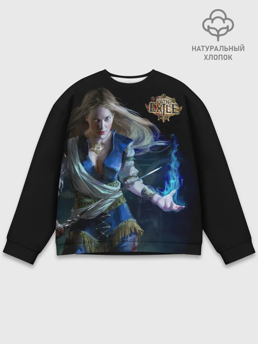 Мужской свитшот базовый / Path of Exile