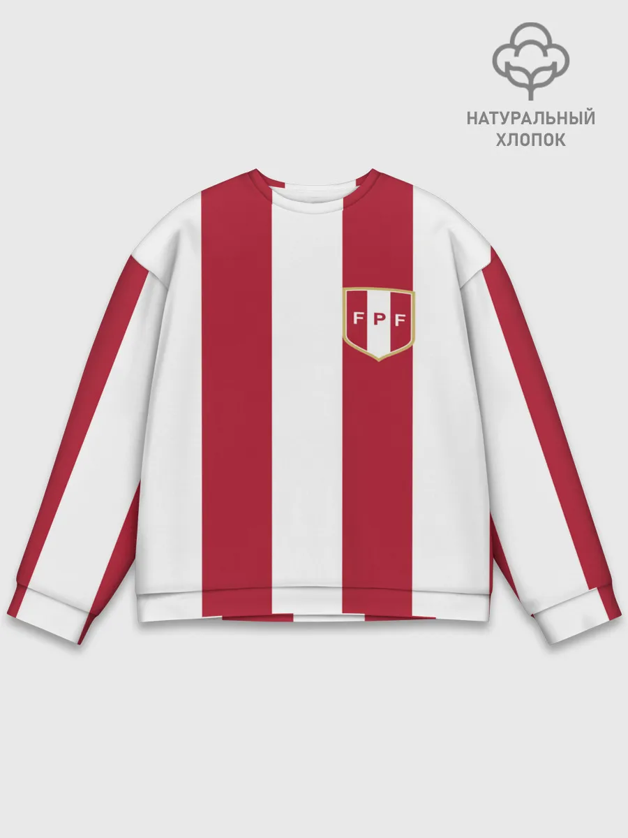 Мужской свитшот базовый / Сборная Перу.