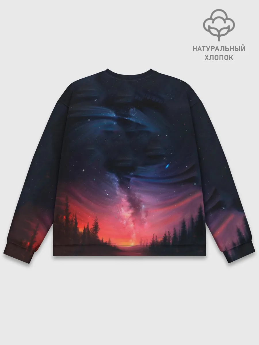 Мужской свитшот базовый / Глаза в небе