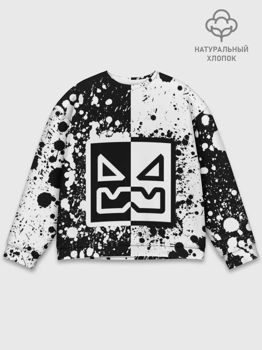 Мужской свитшот базовый / GEOMETRY DASH / ГЕОМЕТРИ ДАШ