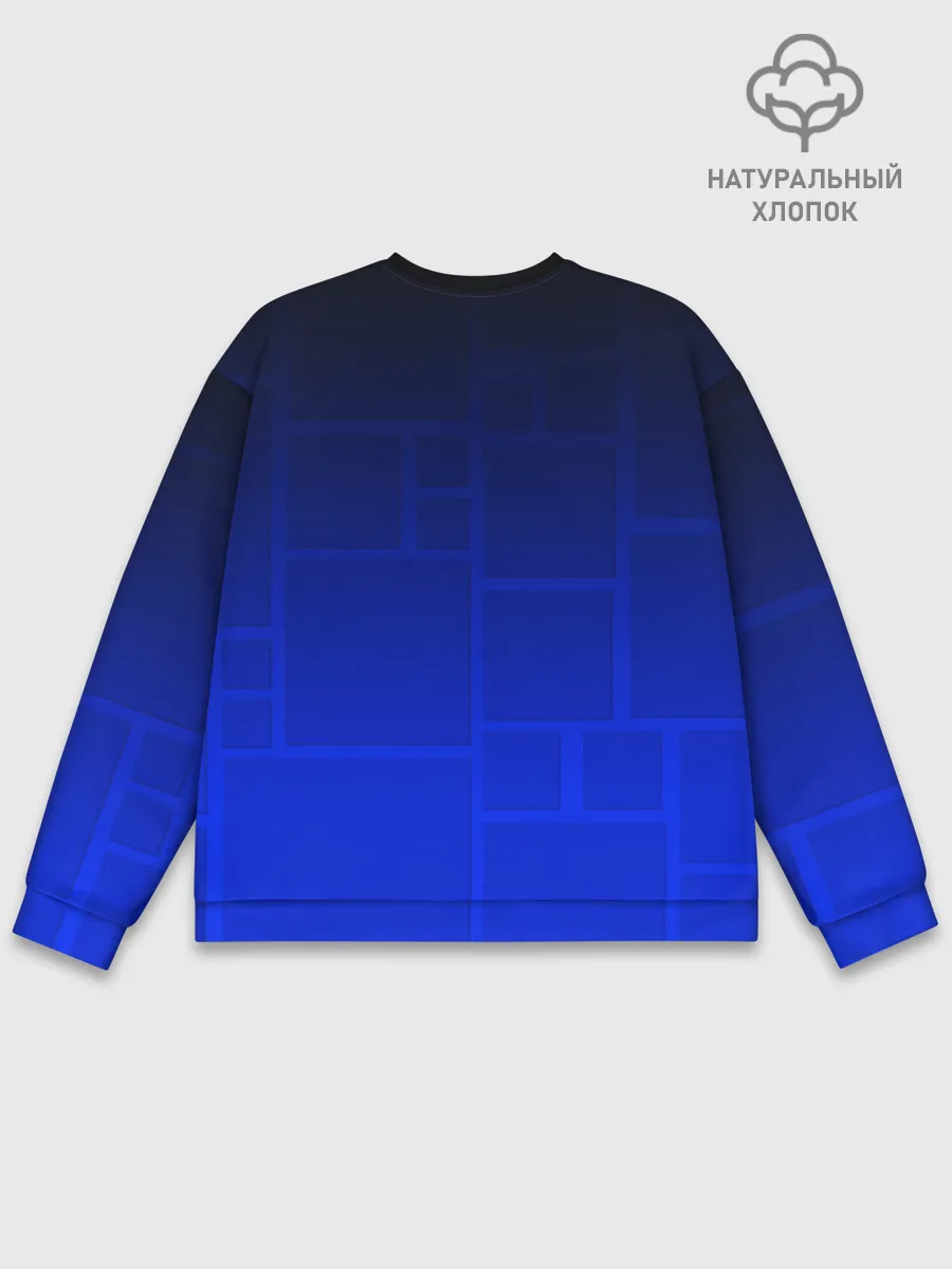 Мужской свитшот базовый / GEOMETRY DASH / ГЕОМЕТРИ ДАШ