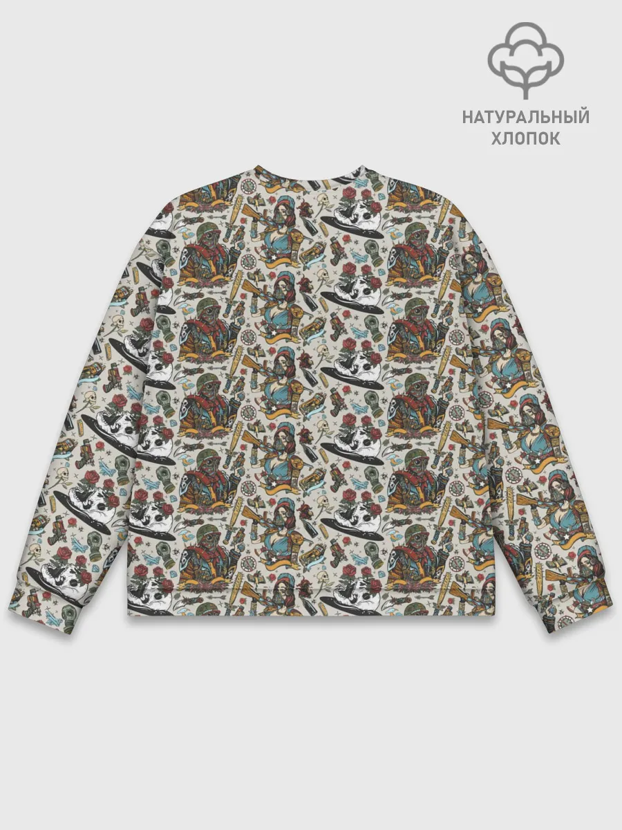 Мужской свитшот базовый / апокалипсис / конец света