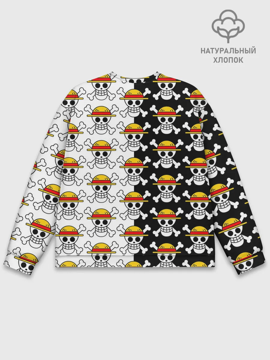 Мужской свитшот базовый / ONE PIECE / ВАН ПИС / УЗОР