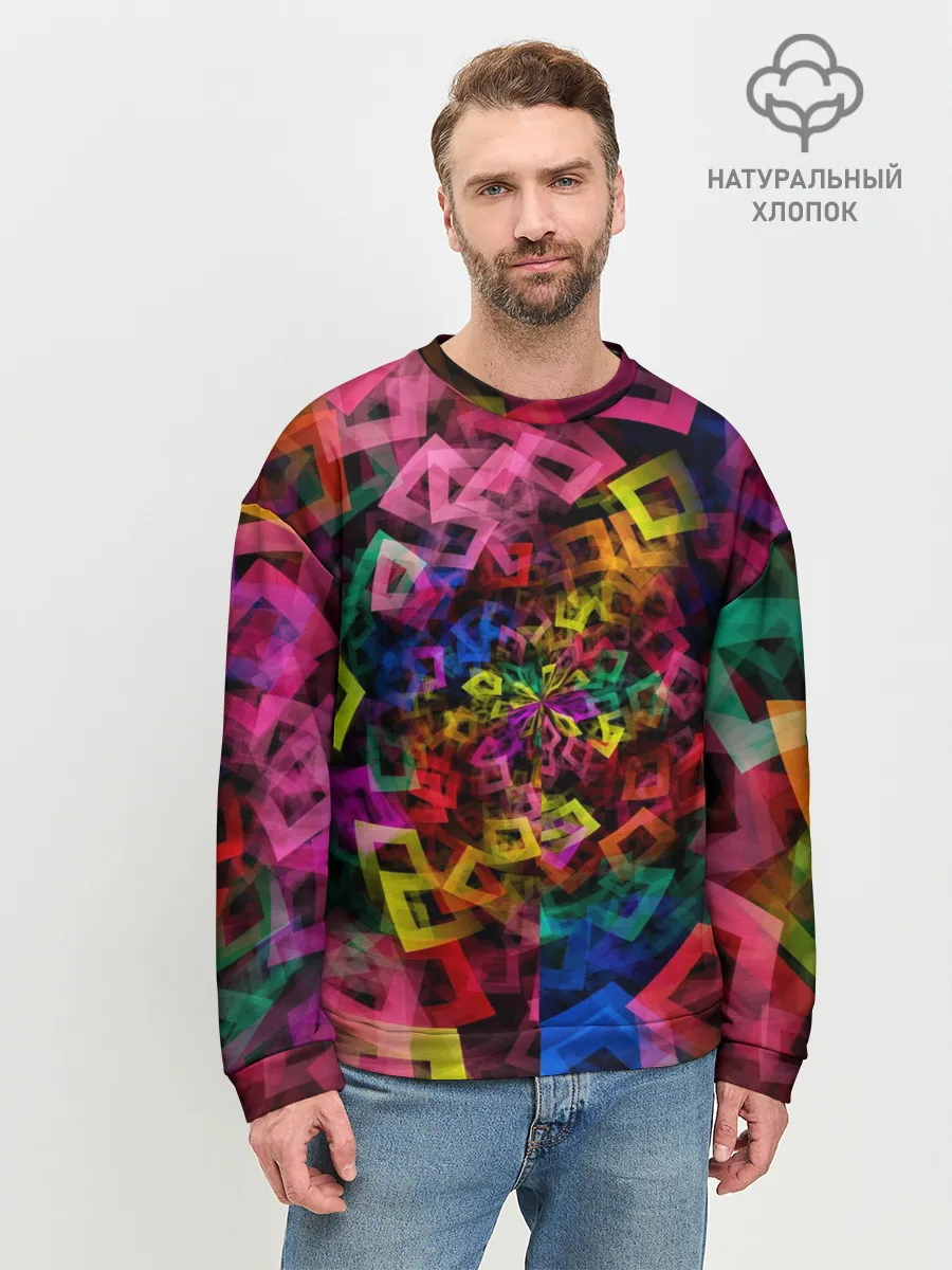 Мужской свитшот базовый / Калейдоскоп