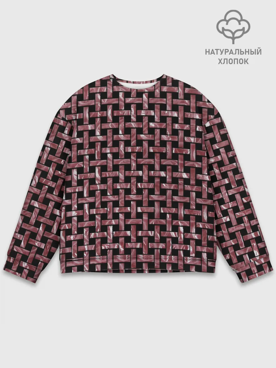 Мужской свитшот базовый / Сплетение