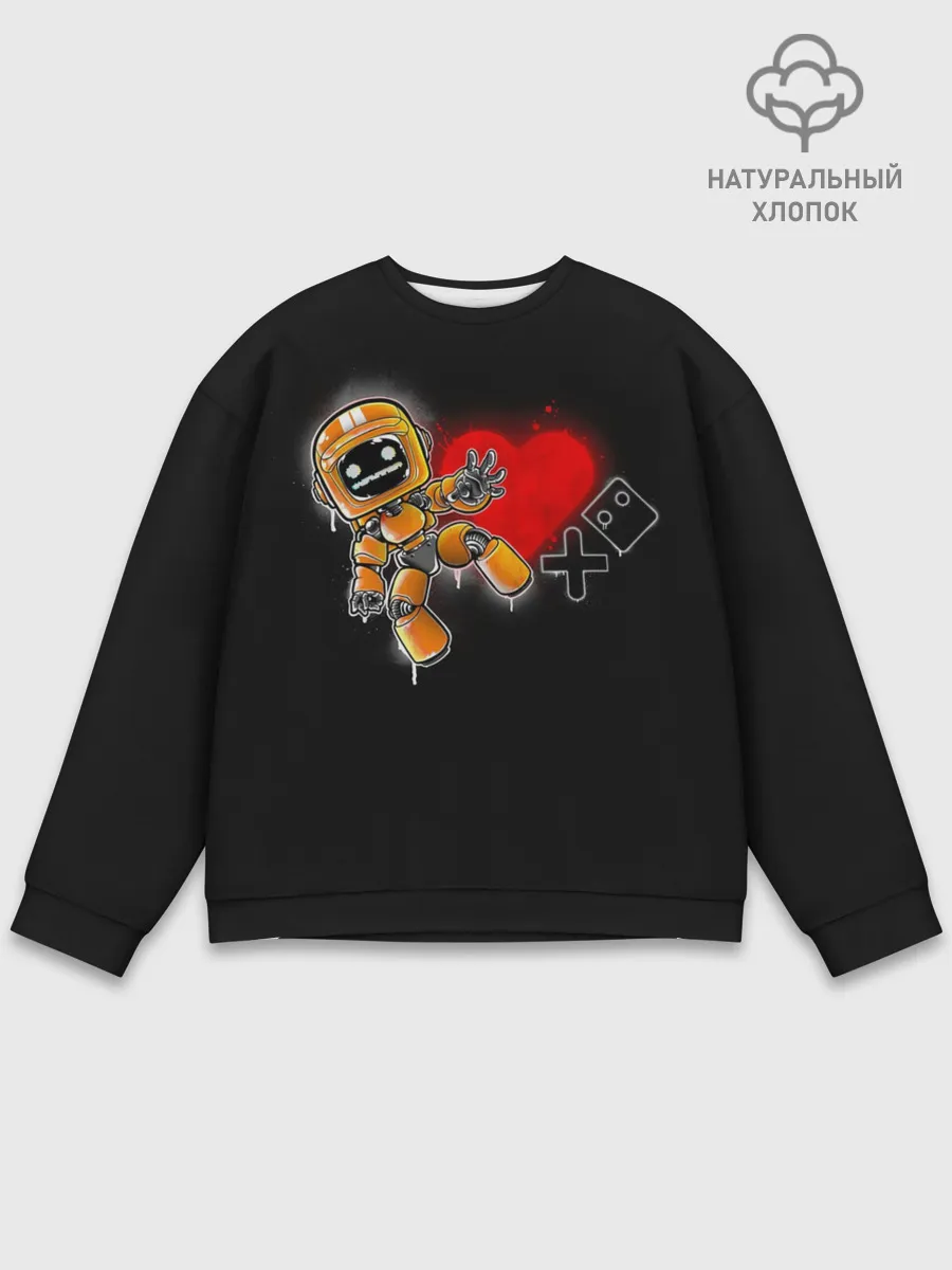 Мужской свитшот базовый / K-VRC | Love Death and Robots