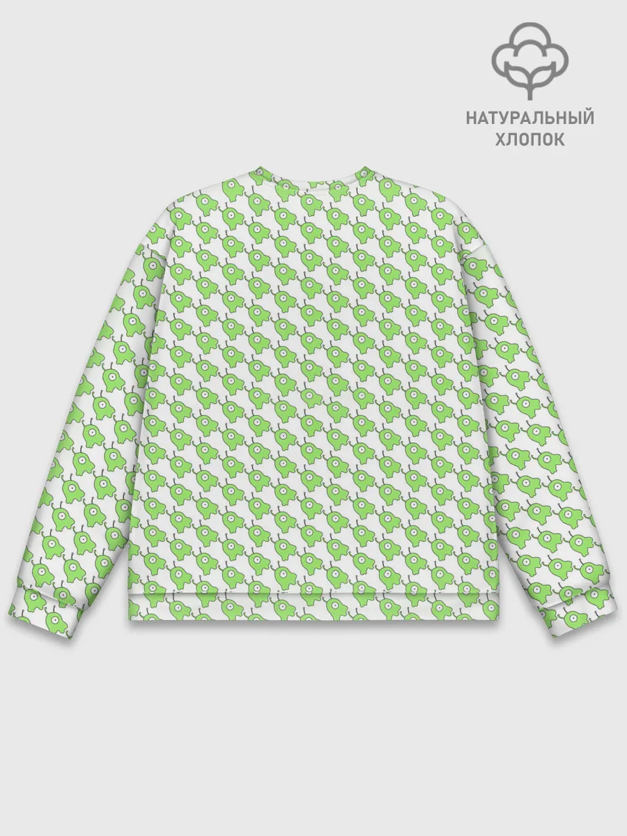 Мужской свитшот базовый / Мозговые слизни