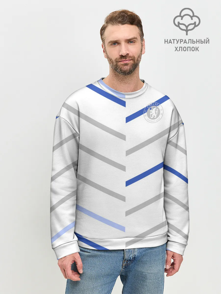 Мужской свитшот базовый / FC Chelsea | Fresh Top