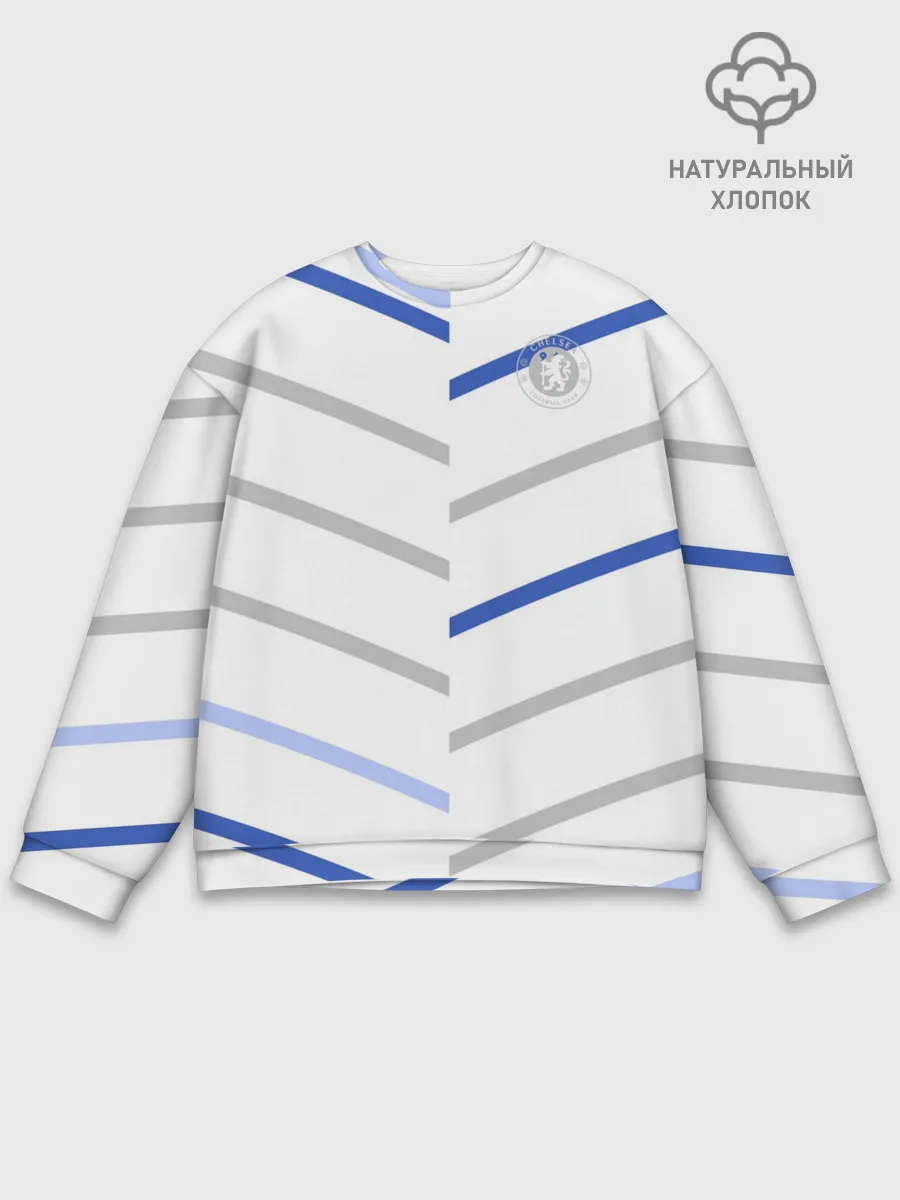 Мужской свитшот базовый / FC Chelsea | Fresh Top