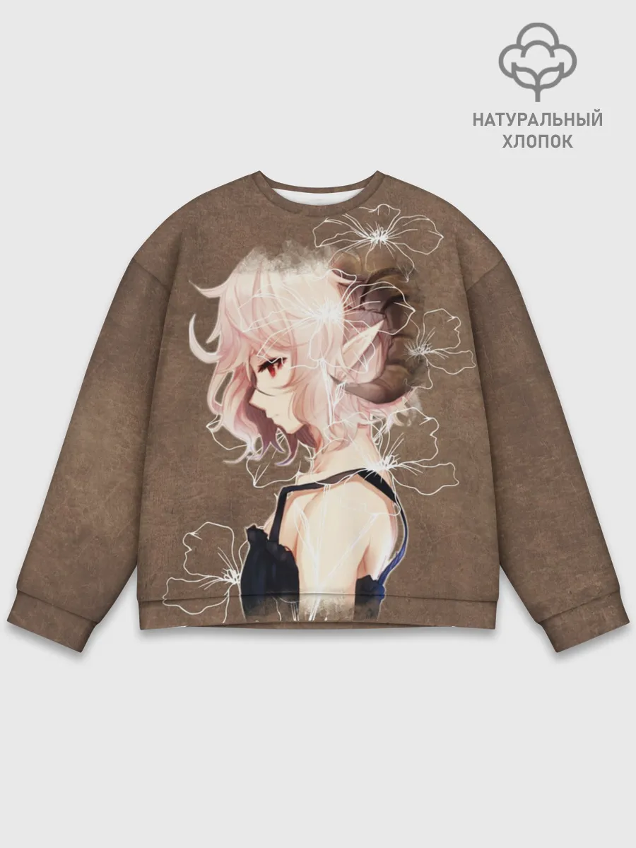 Мужской свитшот базовый / Chica demonio. Ангелы и демоны