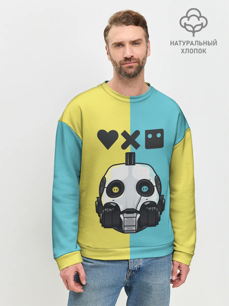 Мужской свитшот базовый / XBOT 4000 | Love, Death and Robots
