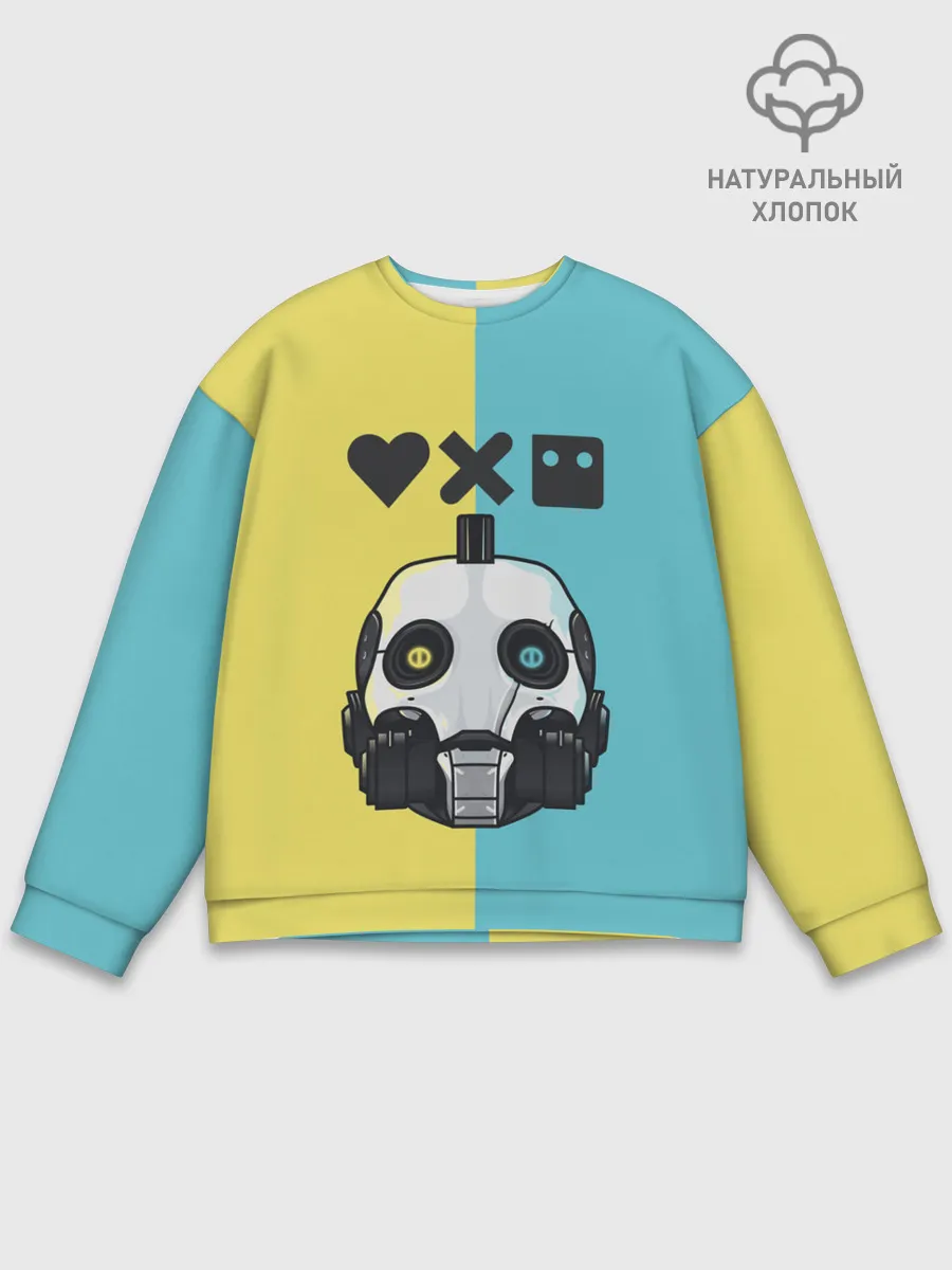 Мужской свитшот базовый / XBOT 4000 | Love, Death and Robots