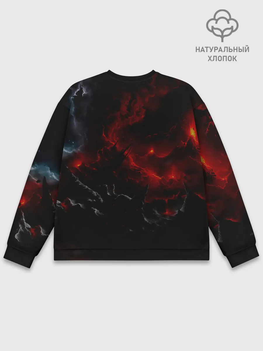 Мужской свитшот базовый / Kisatsutia Kimetsu no Yaiba