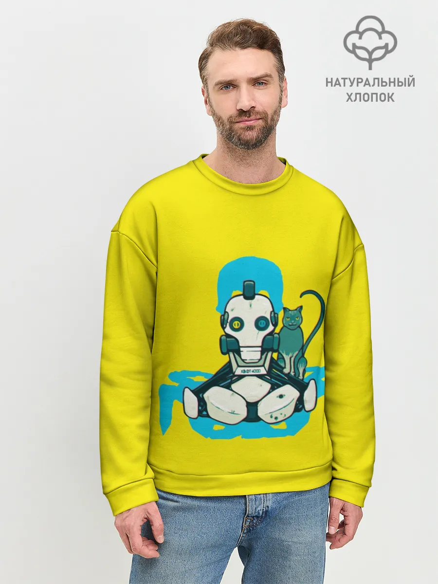 Мужской свитшот базовый / Любовь, смерть и роботы