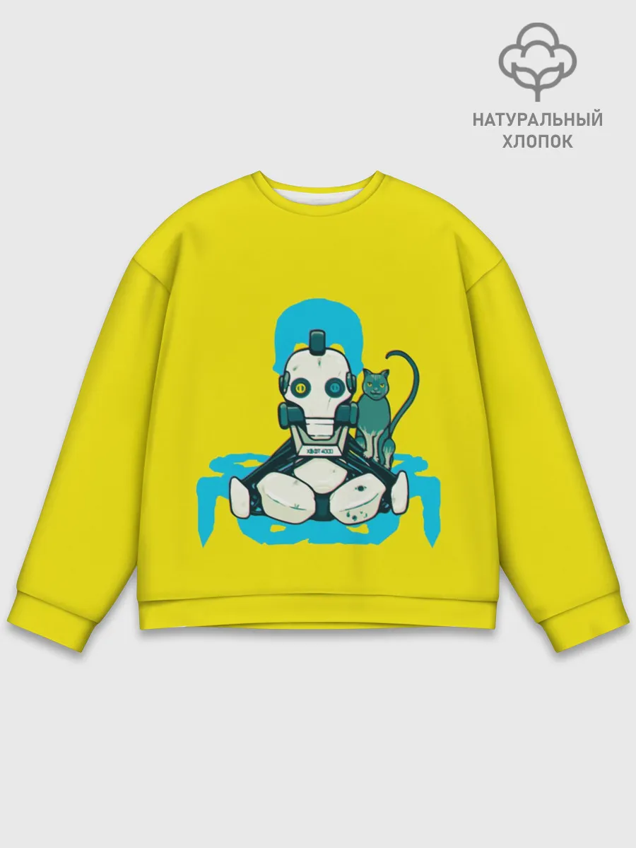 Мужской свитшот базовый / Любовь, смерть и роботы