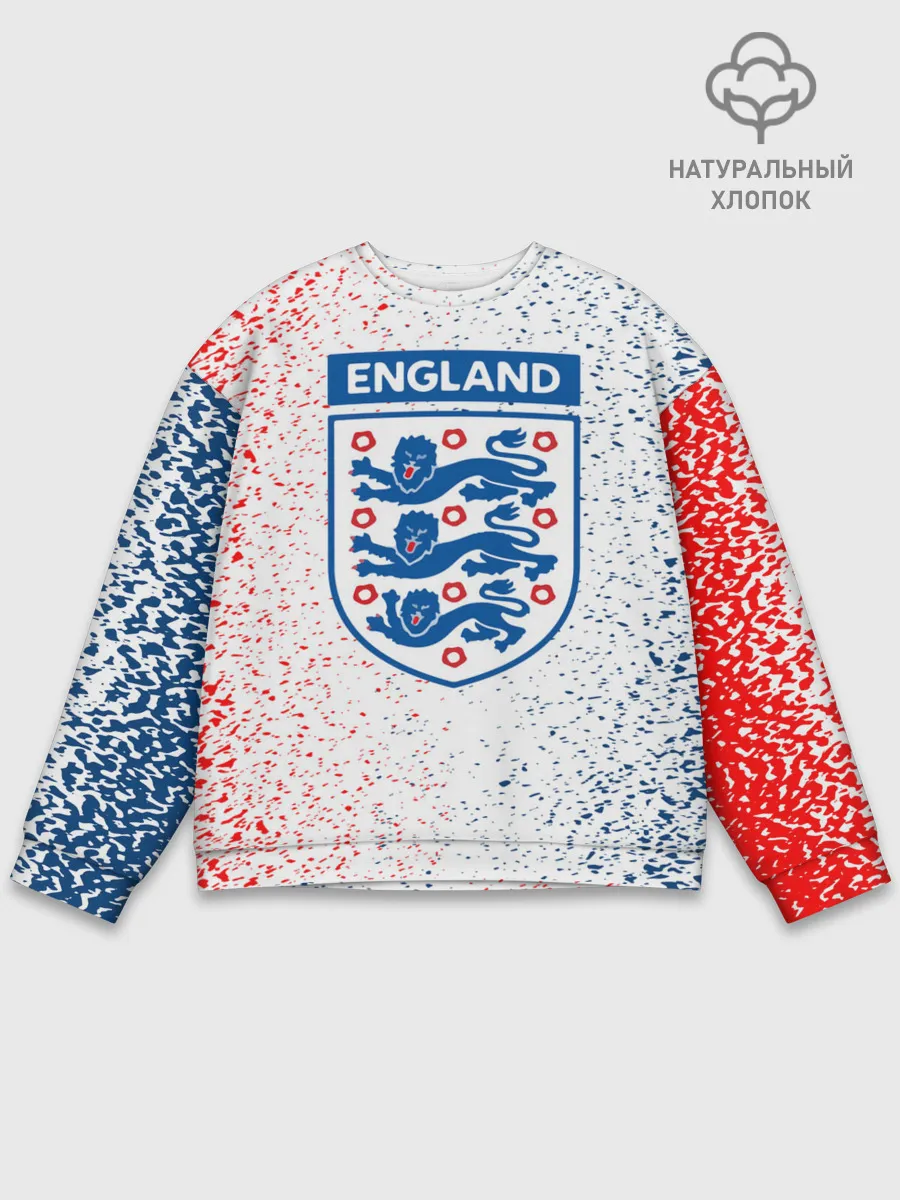 Мужской свитшот базовый / Сборная Англии