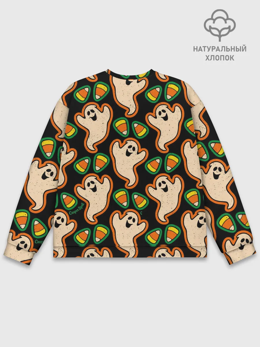 Мужской свитшот базовый / Привидения | Колпаки