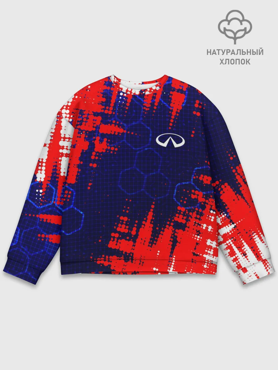 Мужской свитшот базовый / INFINITI - HI TECH ТЕХНОЛОГИИ