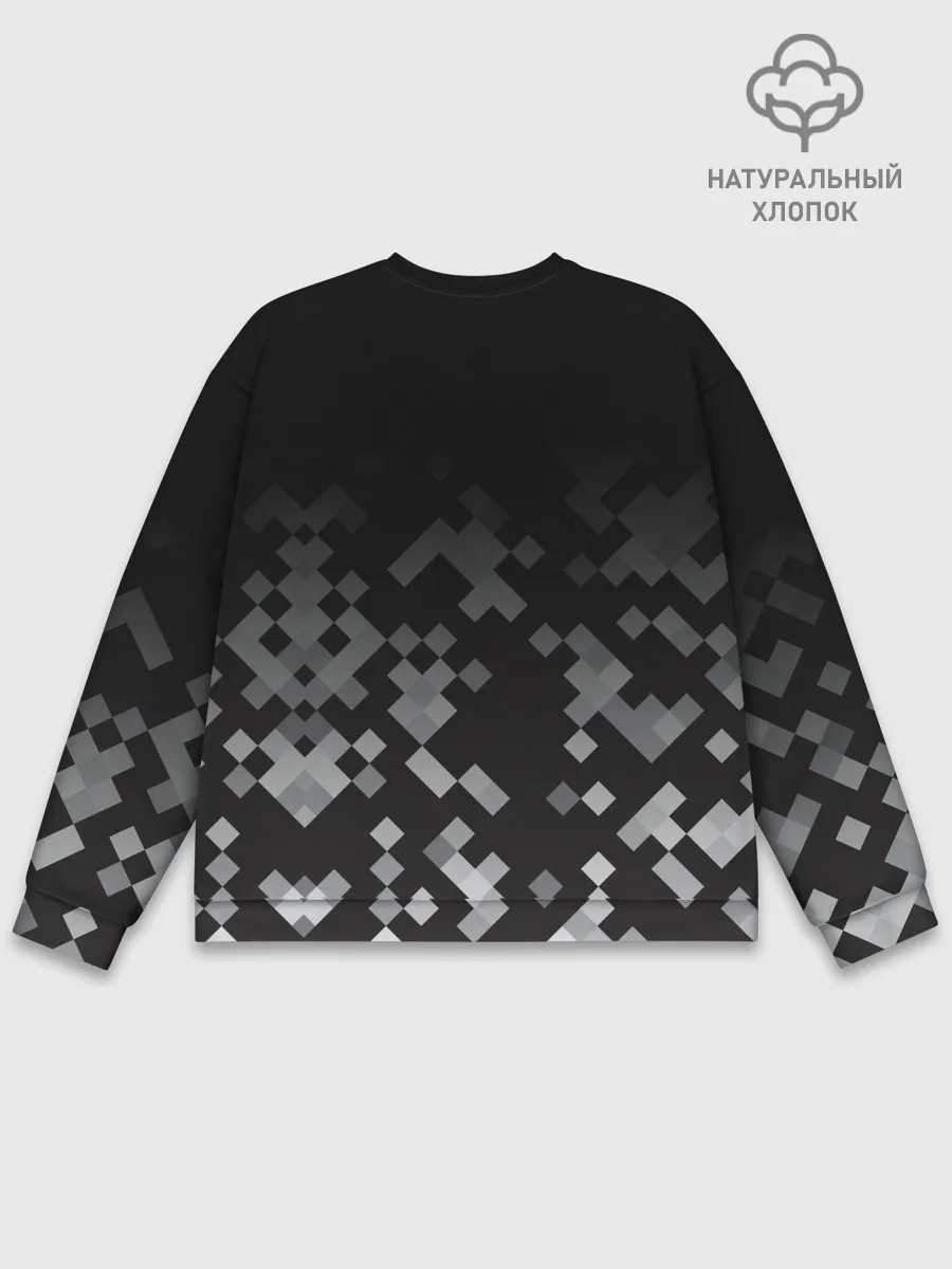 Мужской свитшот базовый / LAND ROVER | КАМУФЛЯЖ МИЛИТАРИ