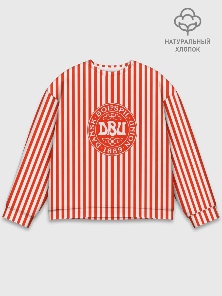 Мужской свитшот базовый / Сборная Дании