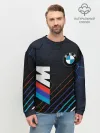 Мужской свитшот базовый / BMW / БМВ / M COMPETITION