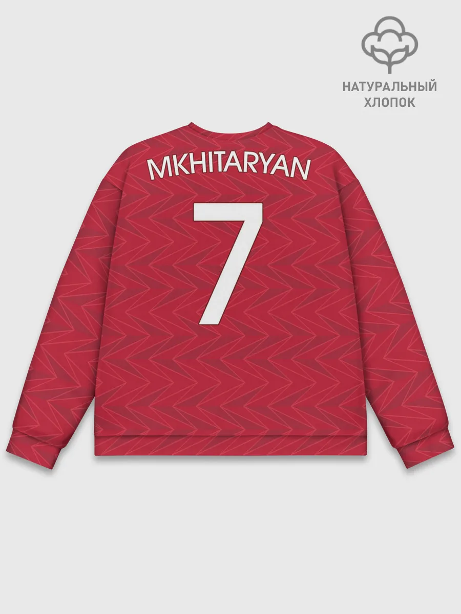 Мужской свитшот базовый / Г. Мхитарян | футболка Арсенал
