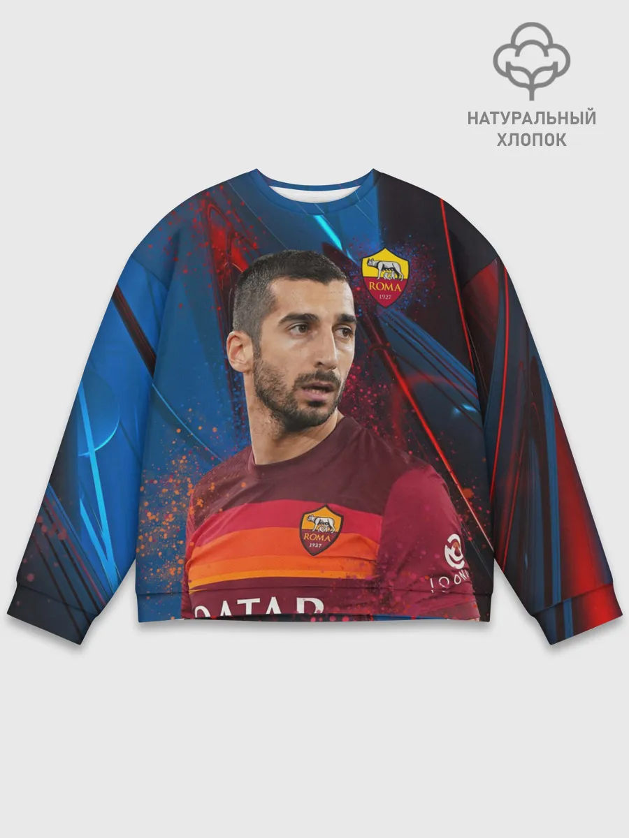 Мужской свитшот базовый / Henrikh Mkhitaryan | Roma