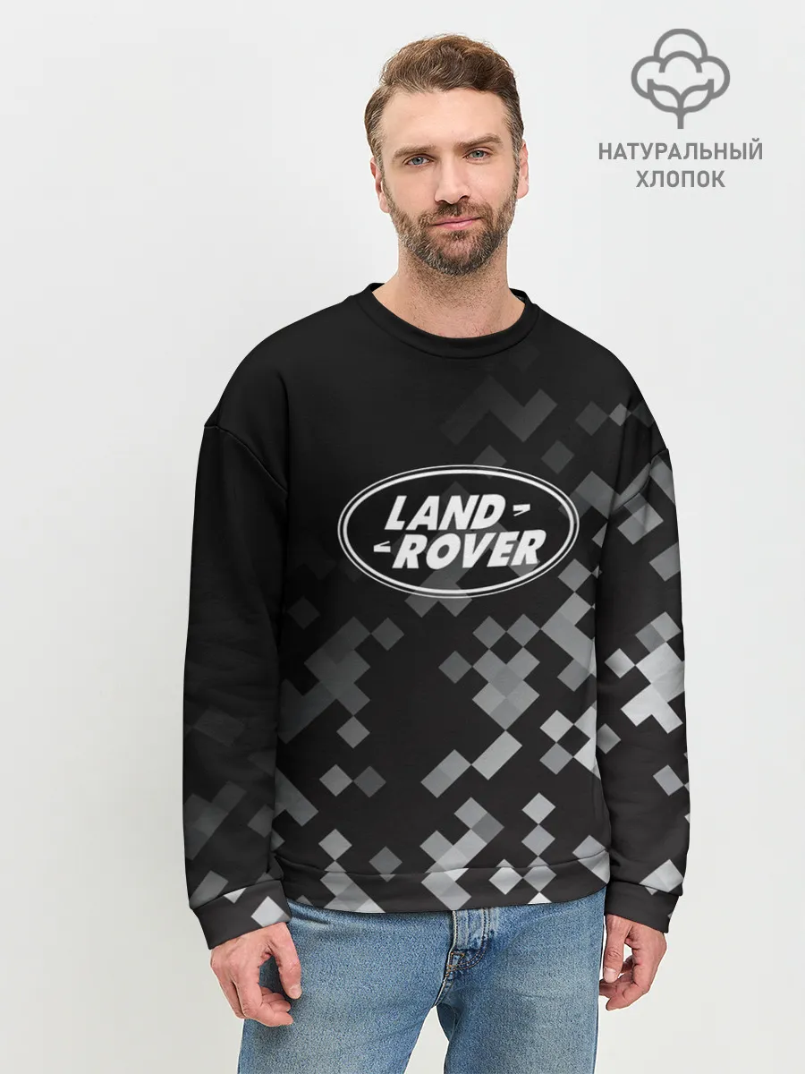 Мужской свитшот базовый / LAND ROVER ГОРОДСКОЙ КАМУФЛЯЖ