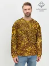 Мужской свитшот базовый / Сусальное золото