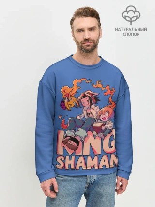 Мужской свитшот базовый / King Shaman