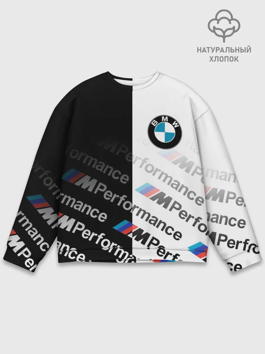 Мужской свитшот базовый / BMW / M PERFORMANCE ГРАДИЕНТ