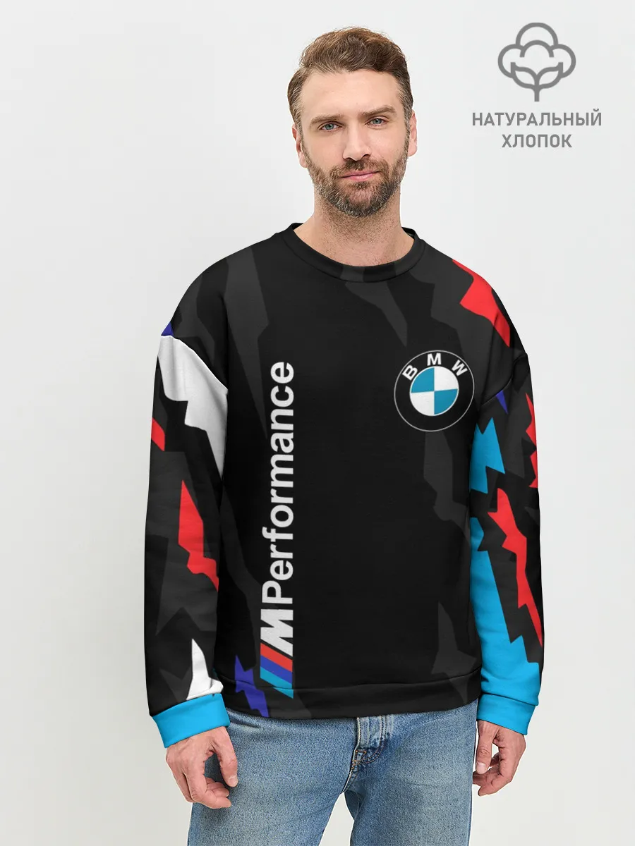 Мужской свитшот базовый / BMW M PERFORMANCE / БМВ М