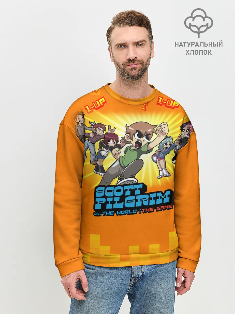 Мужской свитшот базовый / Scott Pilgrim