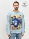 Мужской свитшот базовый / My little pony x Doctor Who