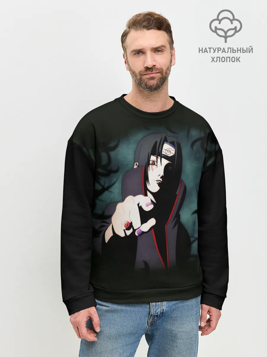 Мужской свитшот базовый / Итачи Аниме | Anime Itachi