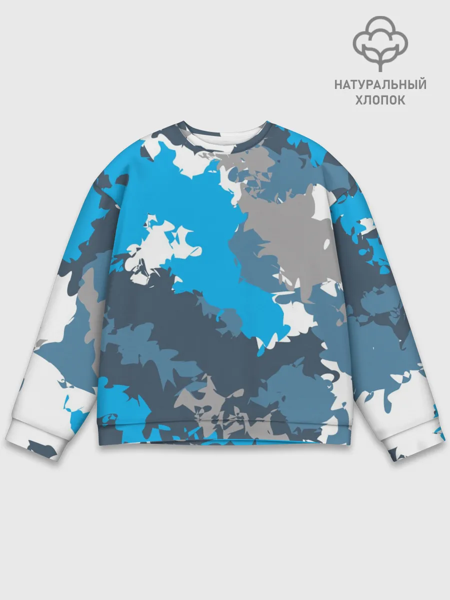 Мужской свитшот базовый / Камуфляж