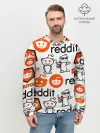 Мужской свитшот базовый / REDDIT / РЕДДИТ / ЛОГОБОМБИНГ