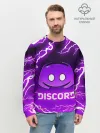Мужской свитшот базовый / DISCORD / ДИСКОРД / МОЛНИЯ