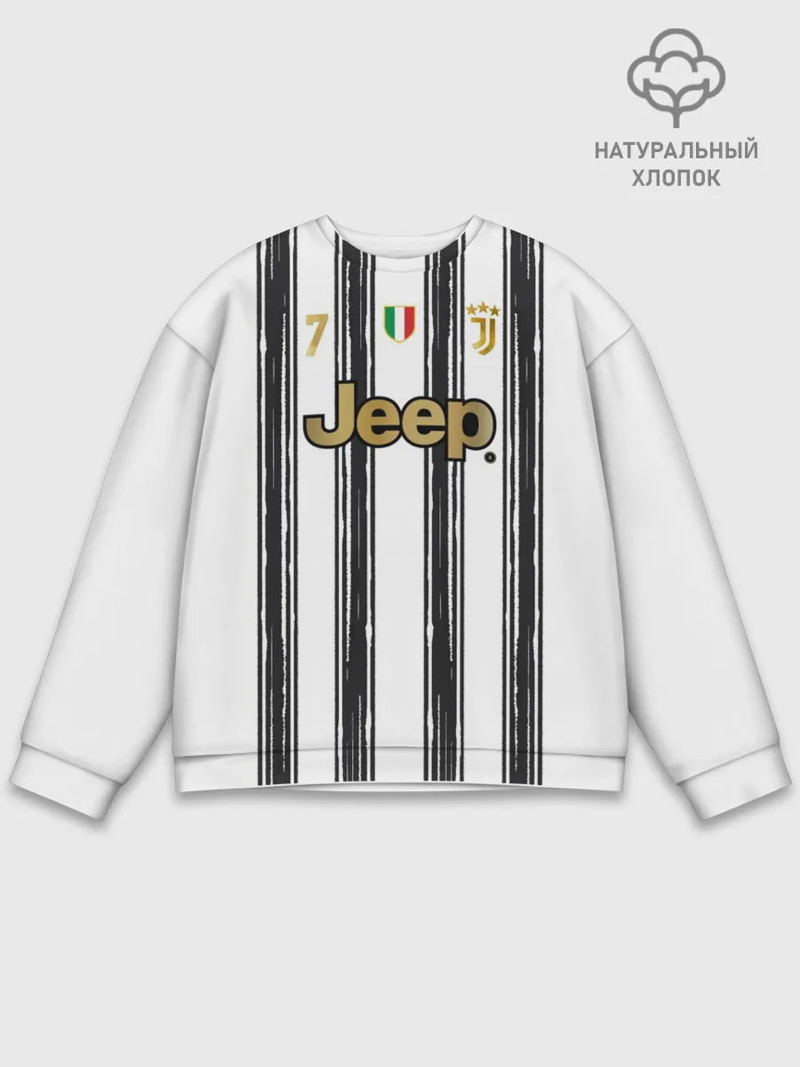 Мужской свитшот базовый / Футбольная форма Роналдо 20/21