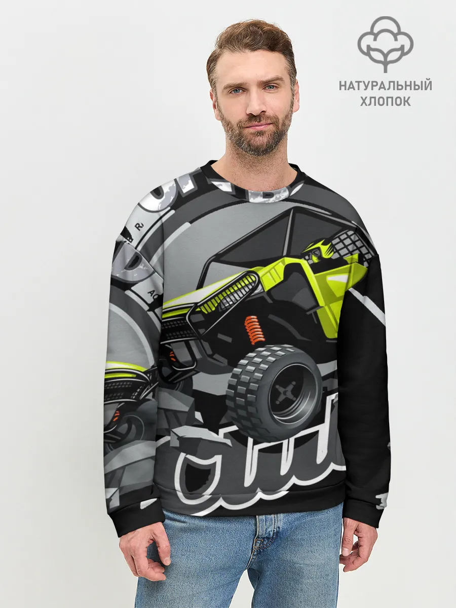Мужской свитшот базовый / Внедорожный